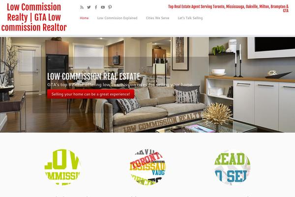Customizr theme site design template sample