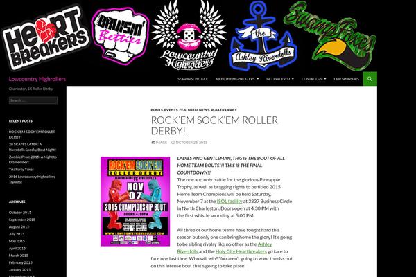 Rookie theme site design template sample