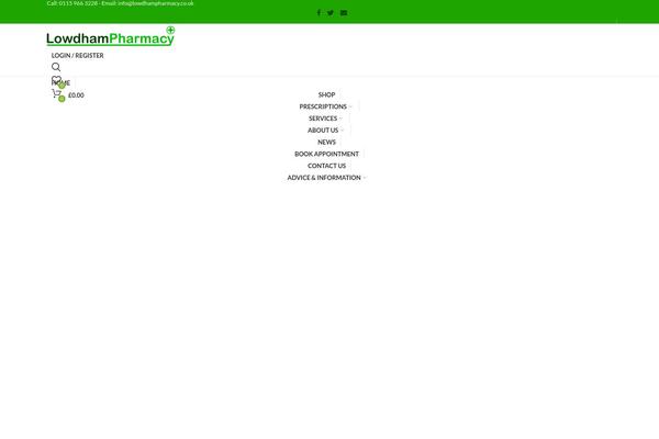 WoodMart theme site design template sample
