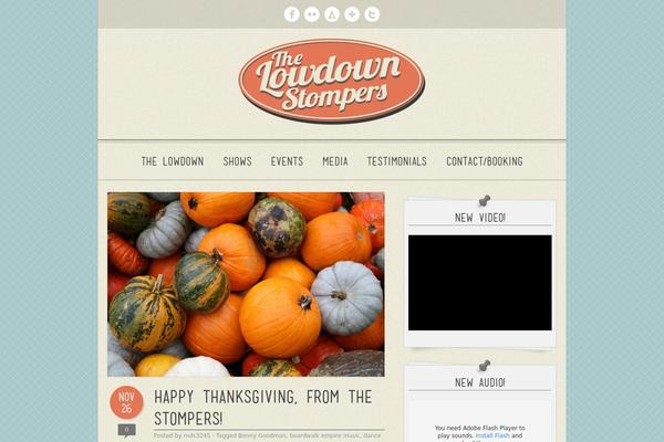Halftone theme site design template sample
