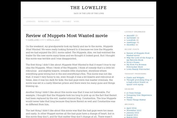 Brunelleschi theme site design template sample