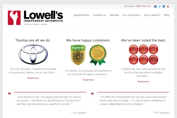 Site using Social Icons plugin