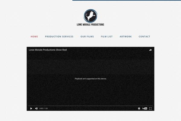 Site using Cr3ativ Portfolio plugin