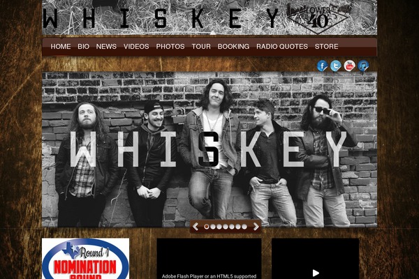 Site using Ditty News Ticker plugin