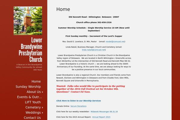 Displace theme site design template sample