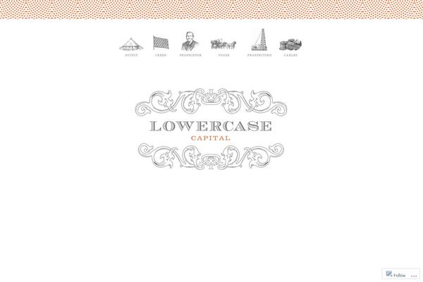 lowercasecapital.com site used Lowercasecapital