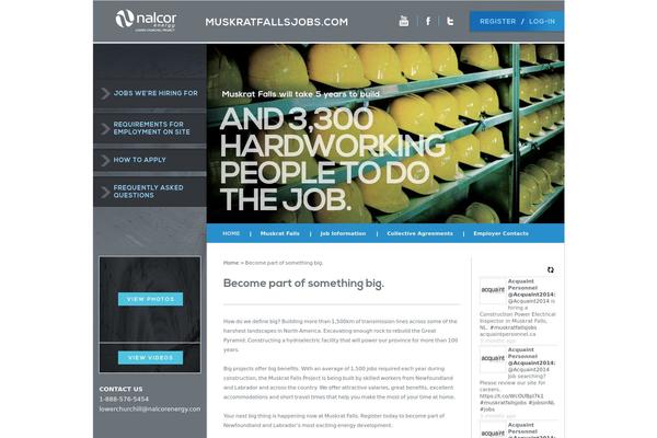 lowerchurchillprojectjobs.com site used Nalcorenergycom