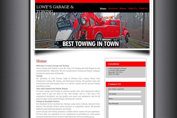 lowesgarageandtowing.com site used Softline