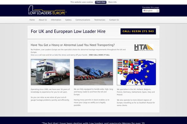 Modular theme site design template sample