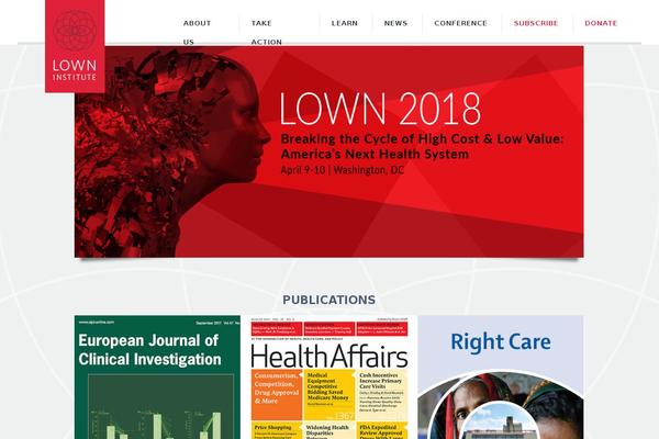 lowninstitute.org site used Crate