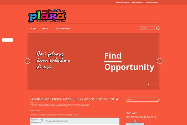 Expert theme site design template sample