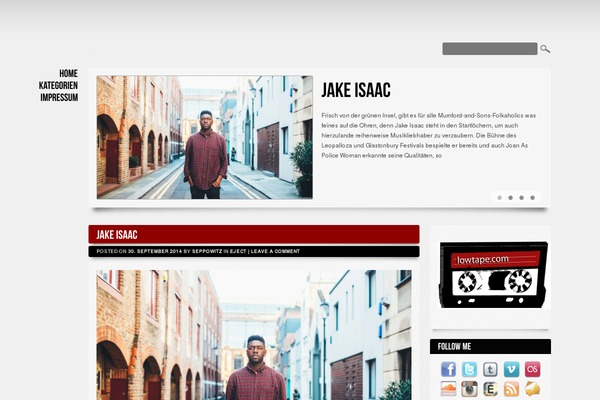 BigCity theme site design template sample