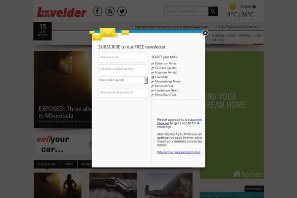 Site using Dp-twitter-embed plugin