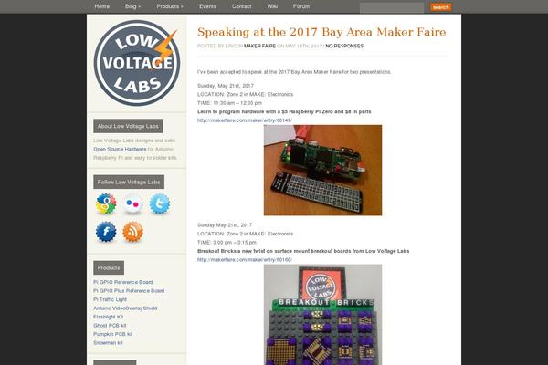 Site using Simple Social Icons plugin