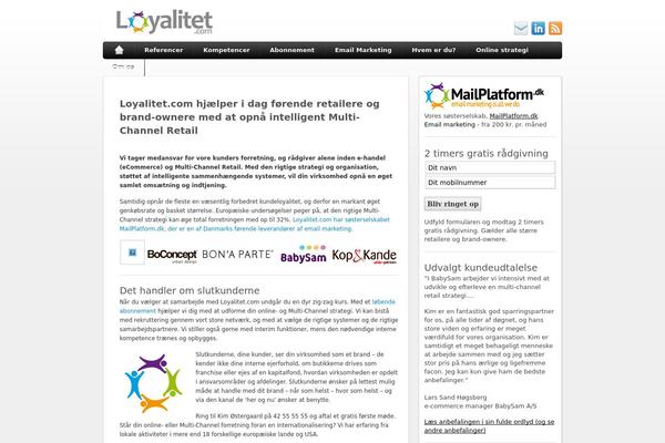 Iblogpro theme site design template sample