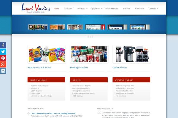 Site using Salient-core plugin
