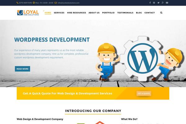 Site using Case-theme-core plugin