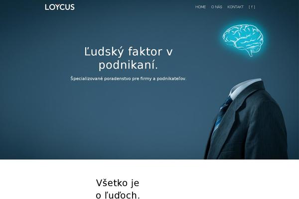 Tesseract theme site design template sample