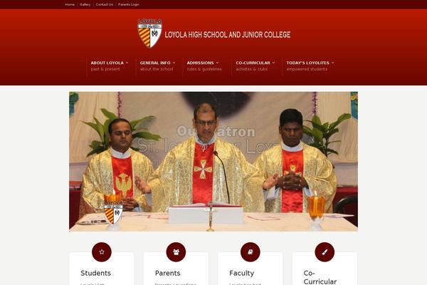 Karma Child theme site design template sample