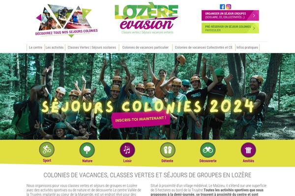 lozere-evasion.com site used Bms-theme