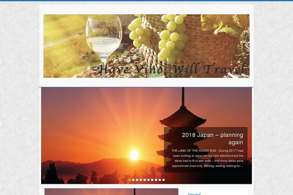 Travelify theme site design template sample