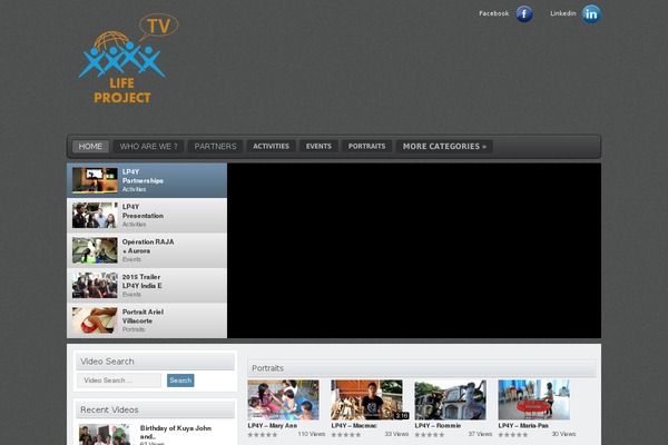 lp4y.tv site used Videostream
