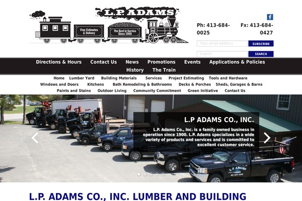 lpadams.com site used Foundation-simple