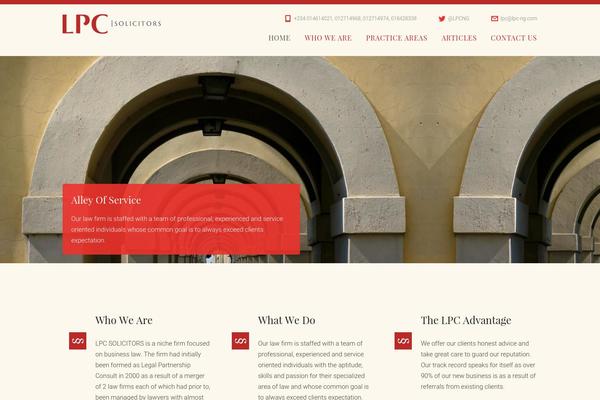 Hunter theme site design template sample
