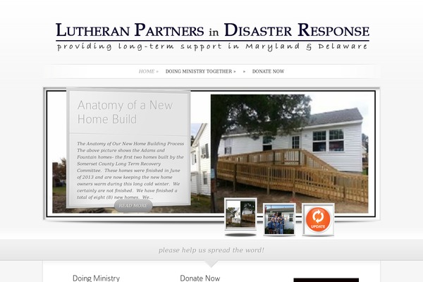 SimplePress theme site design template sample