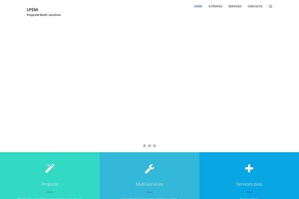 Tentered theme site design template sample