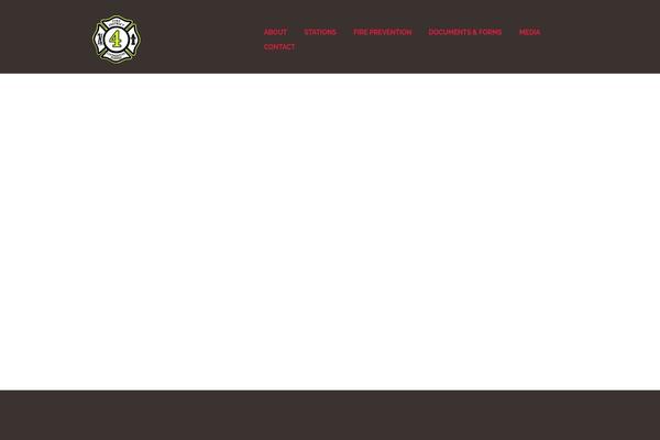 Fire-department-child theme site design template sample