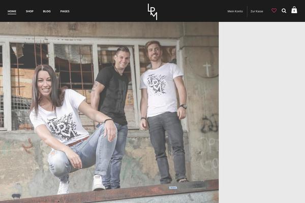 North theme site design template sample