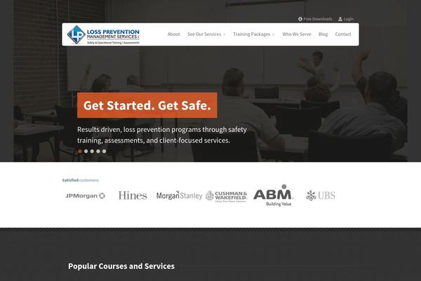 Bones theme site design template sample