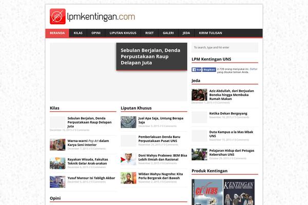 Site using Grid Columns plugin
