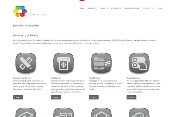 Dano theme site design template sample