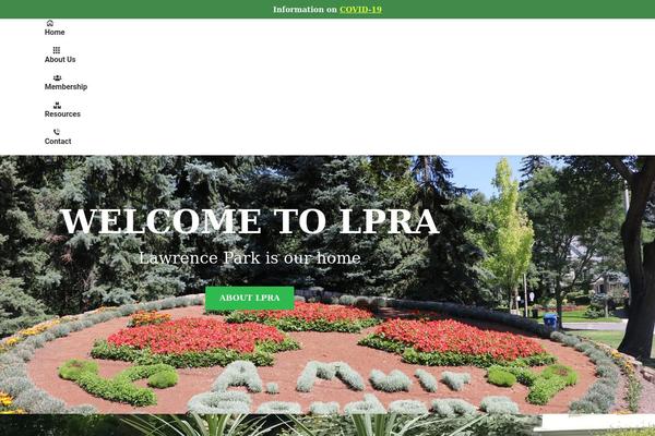 Site using Elementor plugin