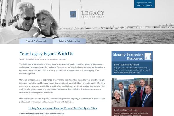 lptrust.com site used Legacy