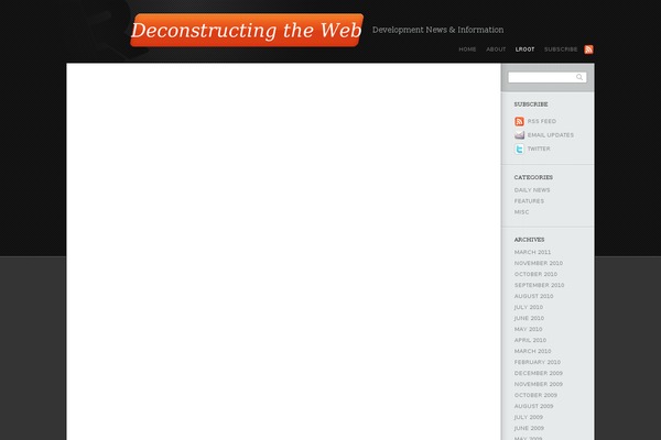 lroot.com site used Sharp_orange