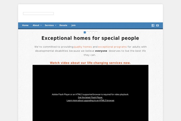 Risen theme site design template sample