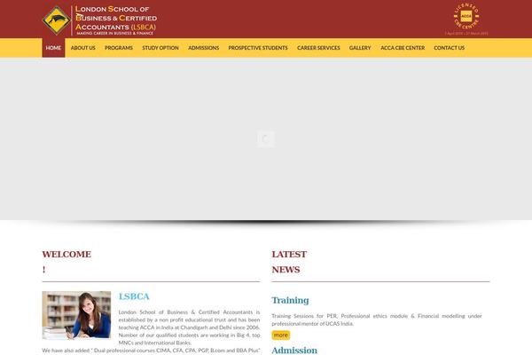 Site using Fancy Gallery plugin