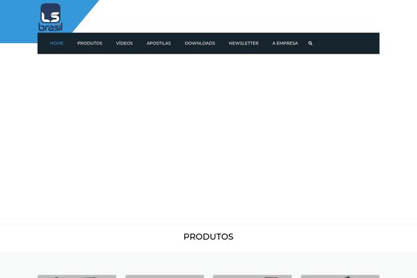Industrial theme site design template sample