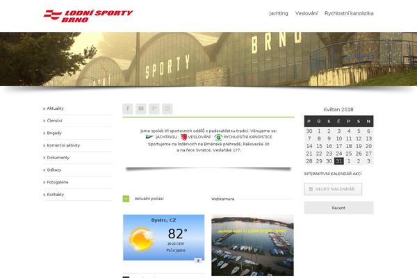 Site using My Calendar plugin