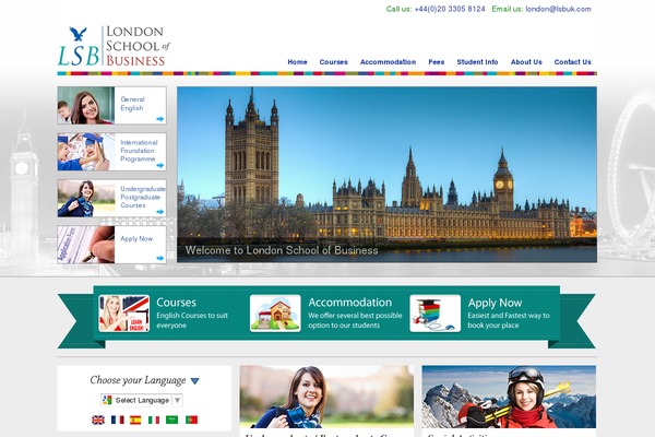 lsbuk.com site used AccessPress Ray
