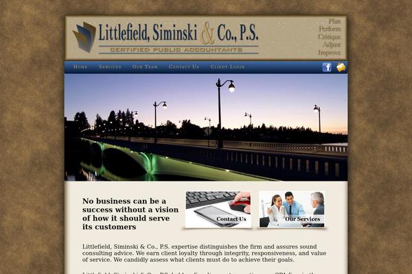 Thesis 1.8.5 theme site design template sample