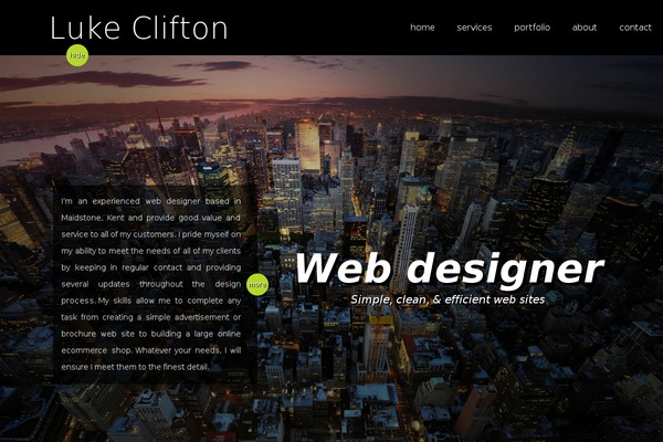 lscwebdesign.co.uk site used Desktop