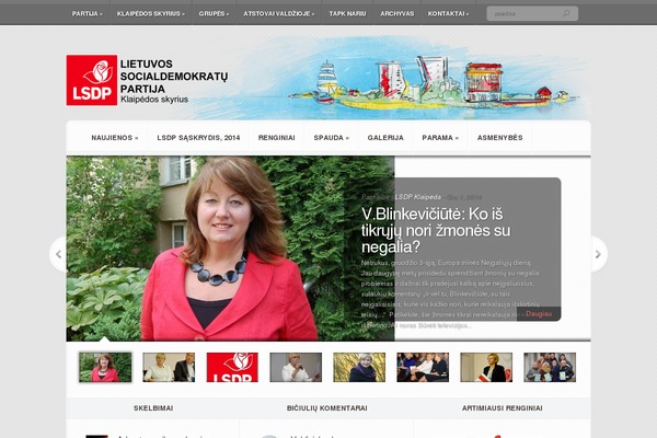 lsdpklaipeda.lt site used Lsdp