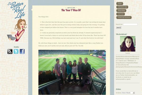 DailyJournal theme site design template sample