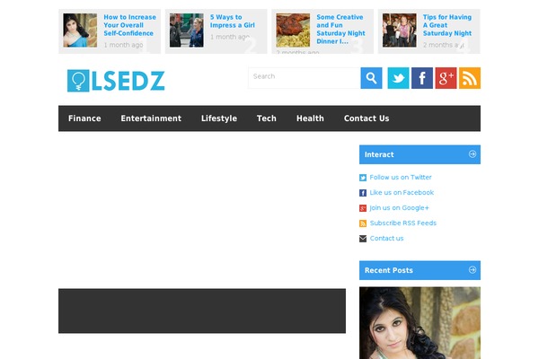 Metro theme site design template sample