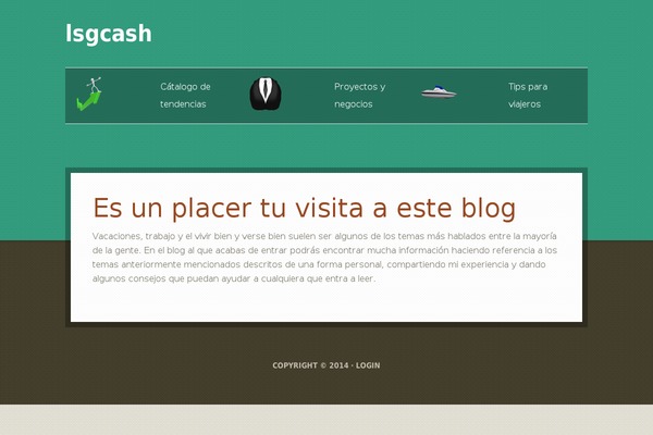 Going Green Pro theme site design template sample