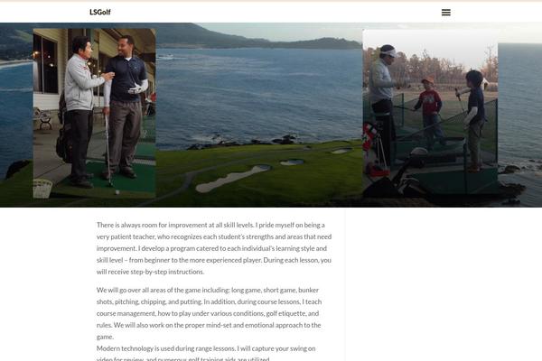 Cinnamon theme site design template sample